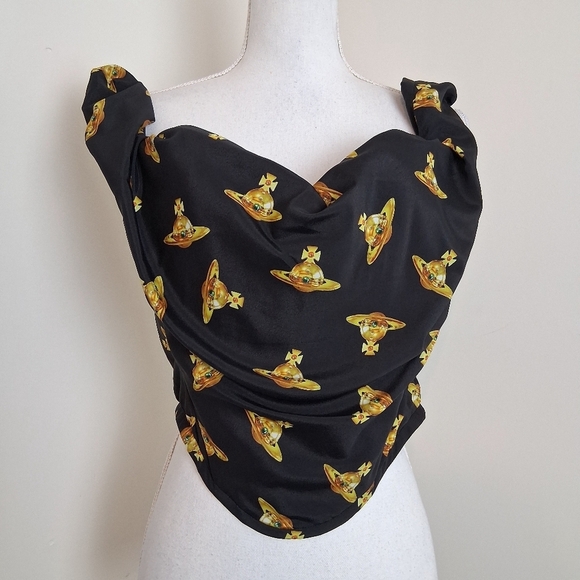 Vivienne Westwood Sunday of the Shoulder Top Size XS NWOT - Picture 2 of 13